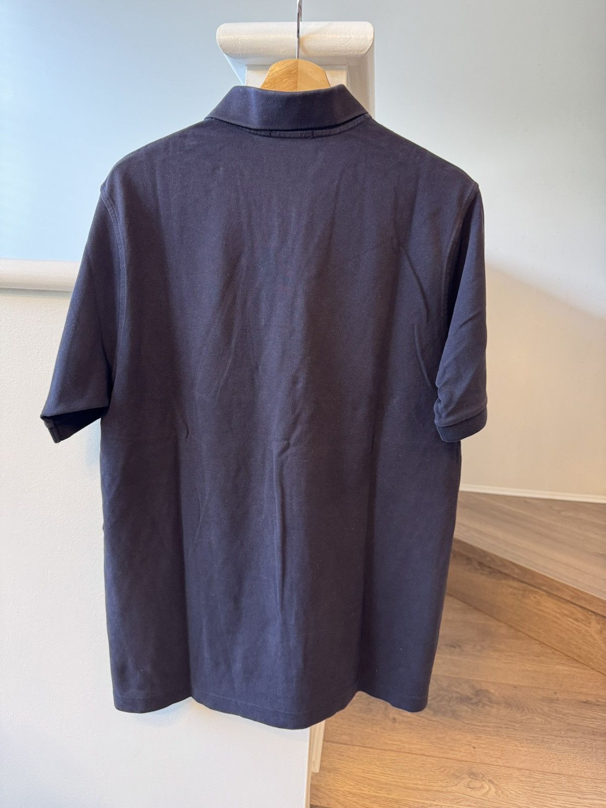 Burberry Navy Burberry Polo Size US M / EU 48-50 / 2 - 2 Thumbnail