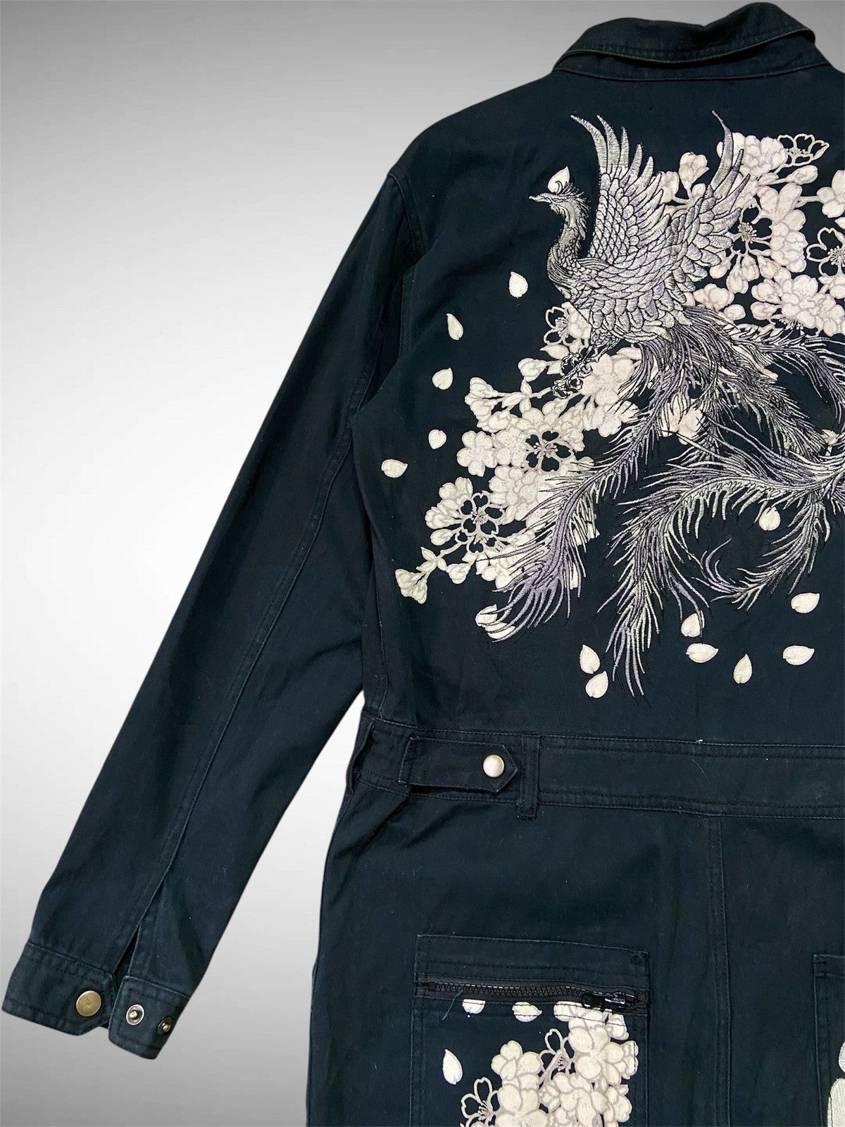 Karakuri Tamashii Fugutaiten Sukajan Embroidered Coverall Jacket Size US L / EU 52-54 / 3 - 13 Thumbnail