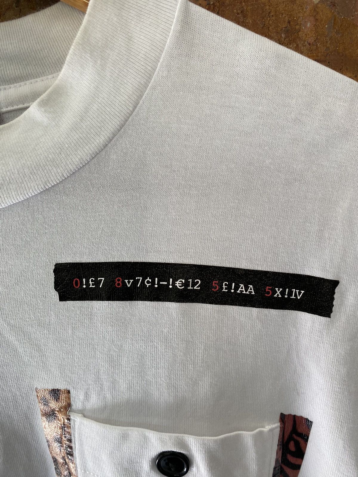Diet Butcher Slim Skin AW18 leopard stripe tee Size US M / EU 48-50 / 2 - 6 Thumbnail