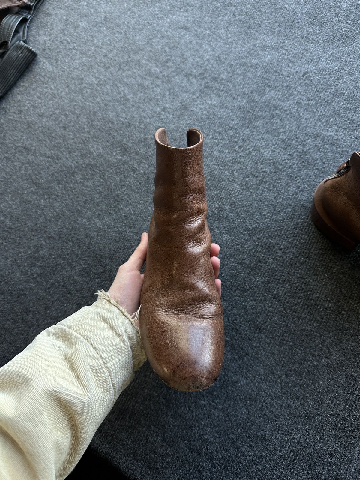 Marsell RARE🚨 MARSELL ITALY BROWN LUXURY BOOTS WOMEN LEATHER Size US 7 / IT 37 - 3 Thumbnail