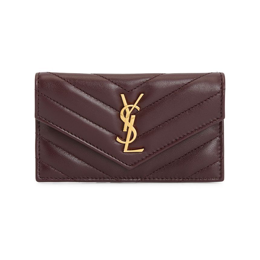 Yves Saint Laurent Cassandra Fragment Women's Card Wallet Size ONE SIZE - 1 Thumbnail