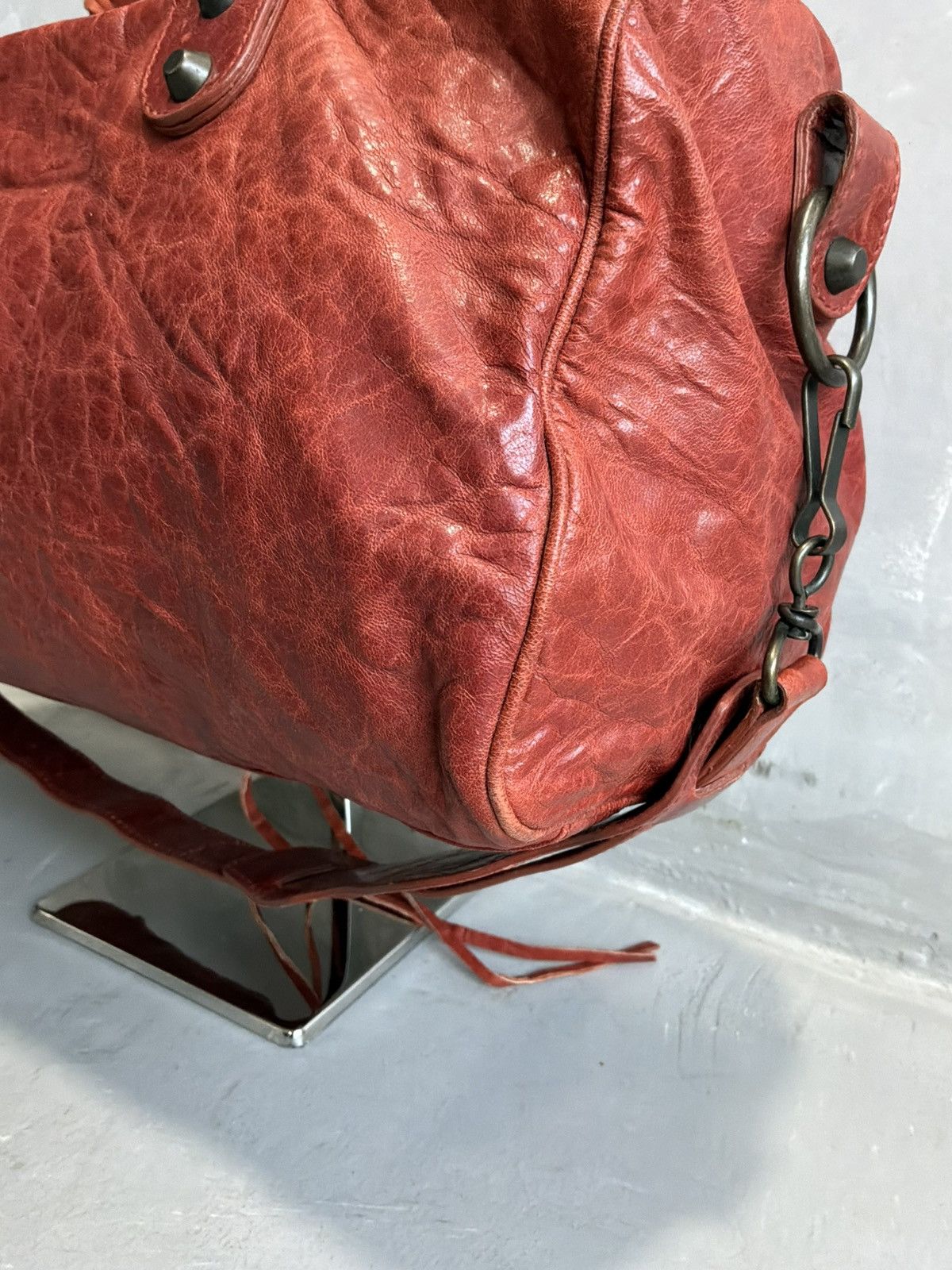Balenciaga 2000s Balenciaga - City Twiggy - Lambskin Leather Bag Size ONE SIZE - 12 Thumbnail