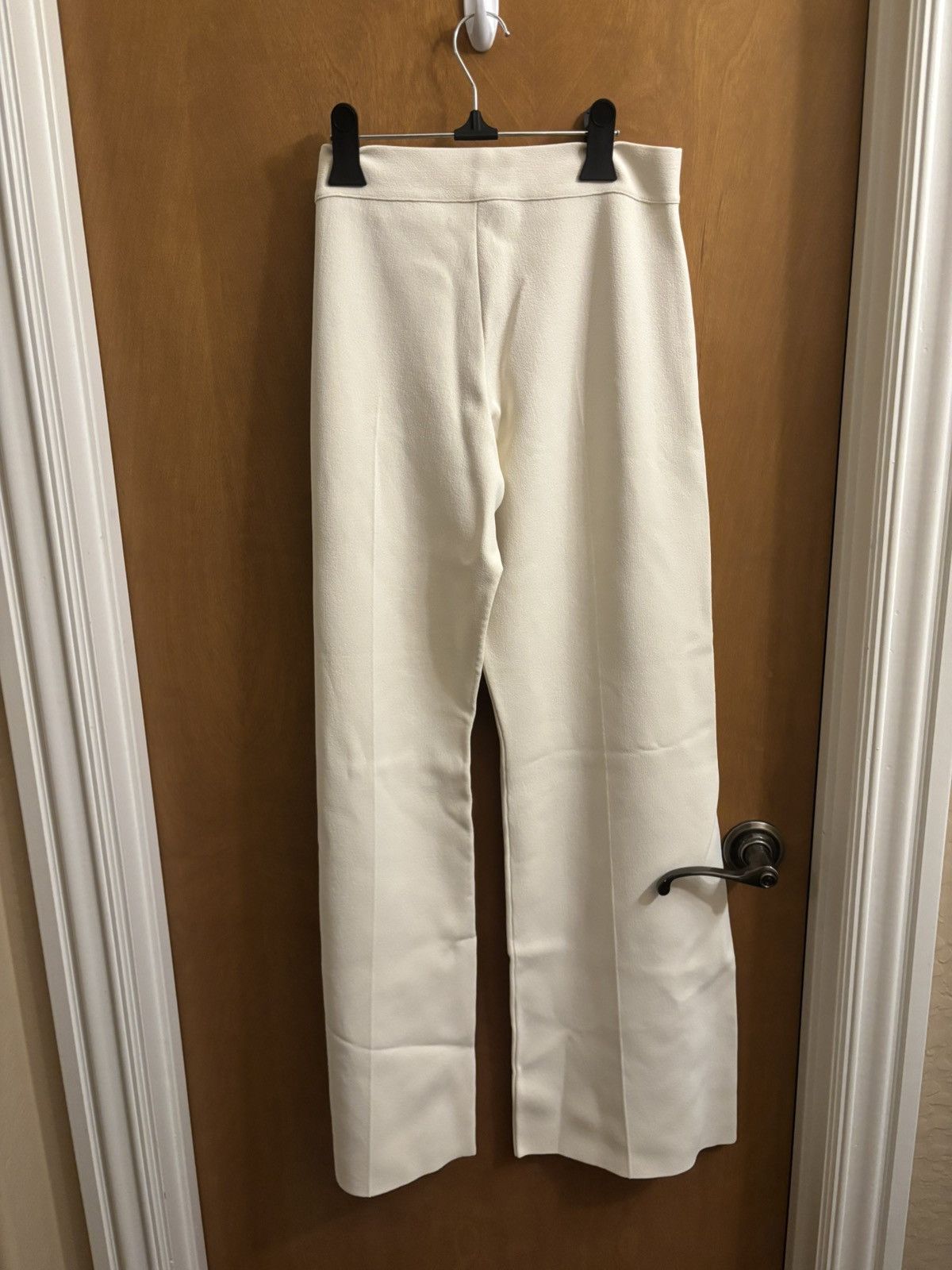 Jil Sander Jil Sander Compact Knit Wide-Leg Pants Size 30" / US 8 / IT 44 - 9 Thumbnail