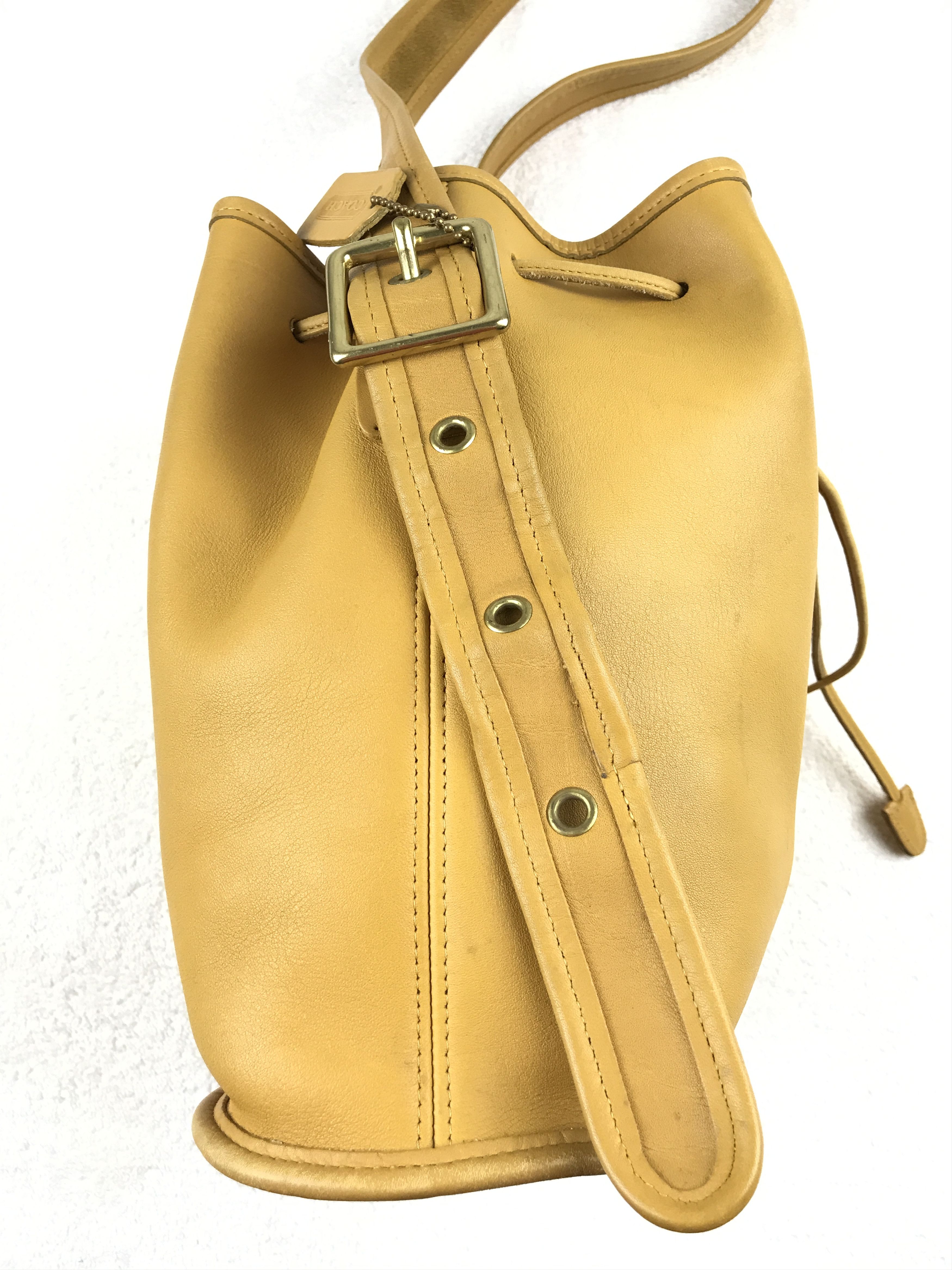 Coach × Designer × Vintage Vintage Coach Bucket Bag Size ONE SIZE - 4 Thumbnail