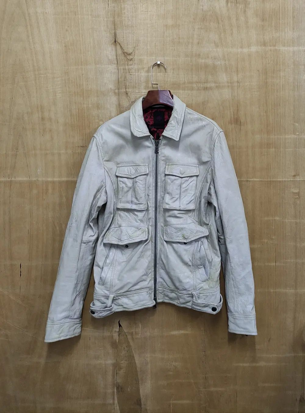 Leather CUSTOM CULTURE VINTAGE RIDER LEATHER JACKET Size US S / EU 44-46 / 1 - 4 Thumbnail