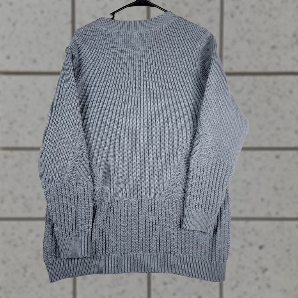 Athleta VINTAGE? No — Athleta Womens XL Blue Knit Sweater Pullover Cotton Blend Casual Size XL / US 12-14 / IT 48-50 - 1 Thumbnail
