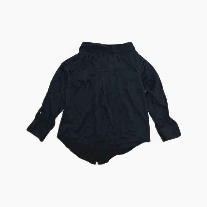 Alexander Wang Alexander Wang Black Off-Shoulder Long Sleeve Shirt - Size S / US 4 / IT 40 - 3 Thumbnail