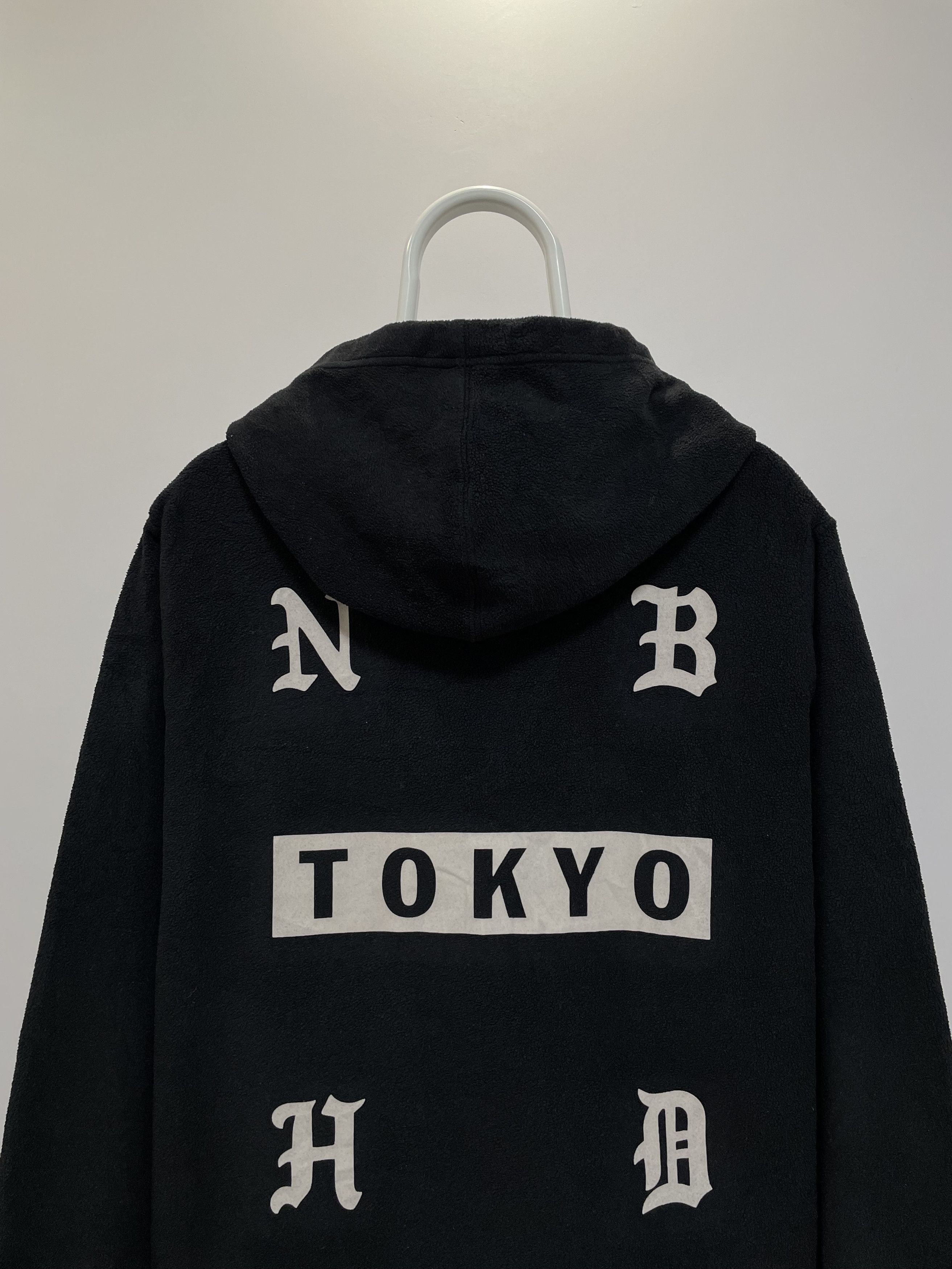 Adidas × Neighborhood Adidas Neighborhood NBHD Hoodie Fleece Tokyo Hoody Big Logo Size US L / EU 52-54 / 3 - 8 Thumbnail
