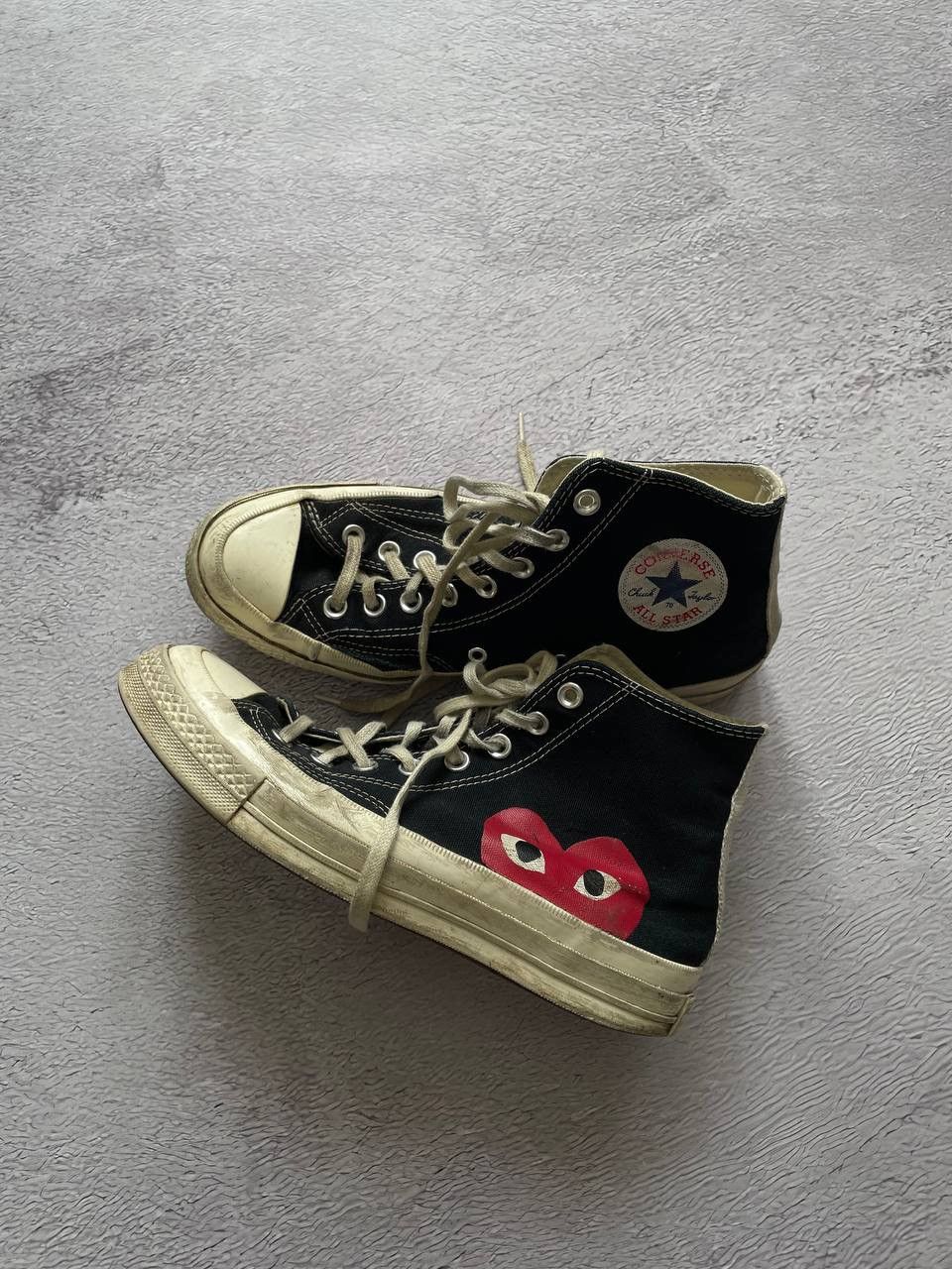 Converse x Comme Des Garçons CDG Play shoes sz men's