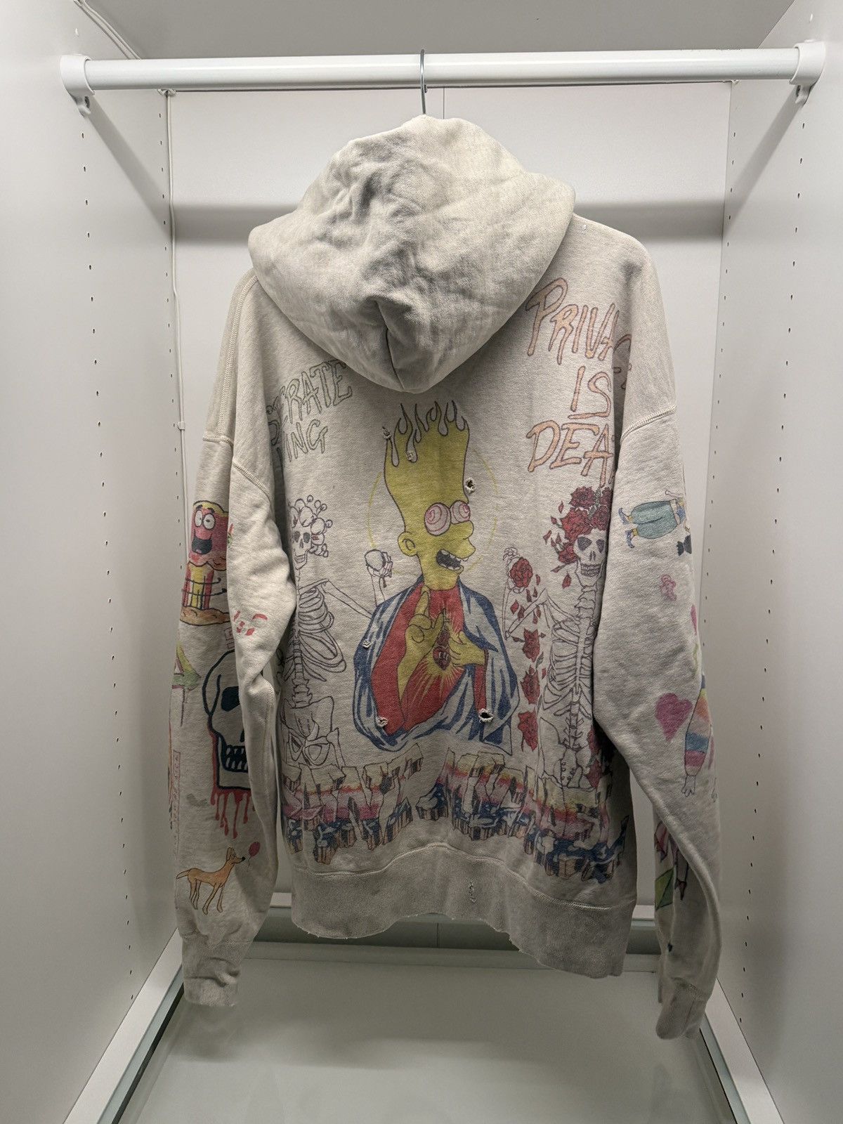 Saint Michael Saint michael Graffiti hoodie SS21 Rare Size US L / EU 52-54 / 3 - 2 Thumbnail