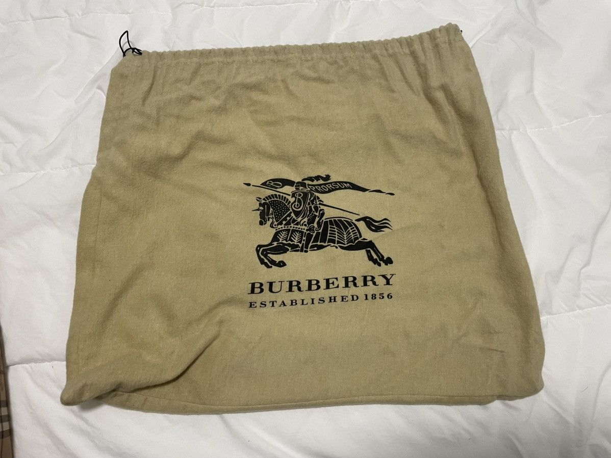 Burberry Burberry Haymarket Tote Bag Size ONE SIZE - 9 Thumbnail