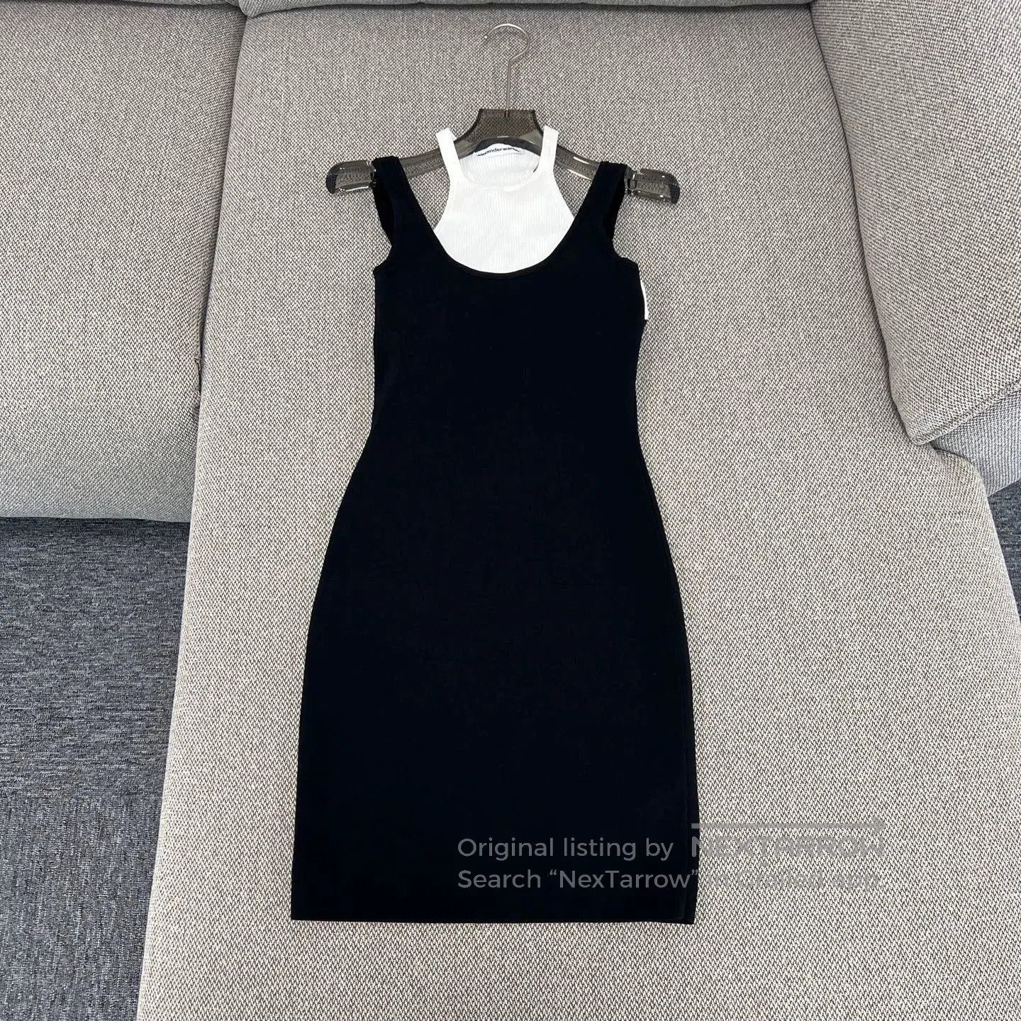Alexander Wang alexander wang faux two-piece bodycon dress. Size S / US 4 / IT 40 - 2 Thumbnail