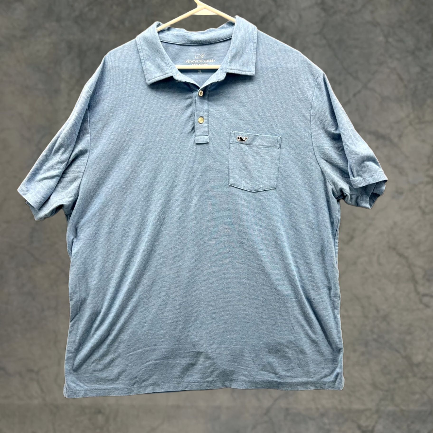 Vineyard Vines Vineyard Vines Polo Shirt Mens XL Blue Edgartown Preppy Stretch Cotton Extra Size US XL / EU 56 / 4 - 1 Thumbnail