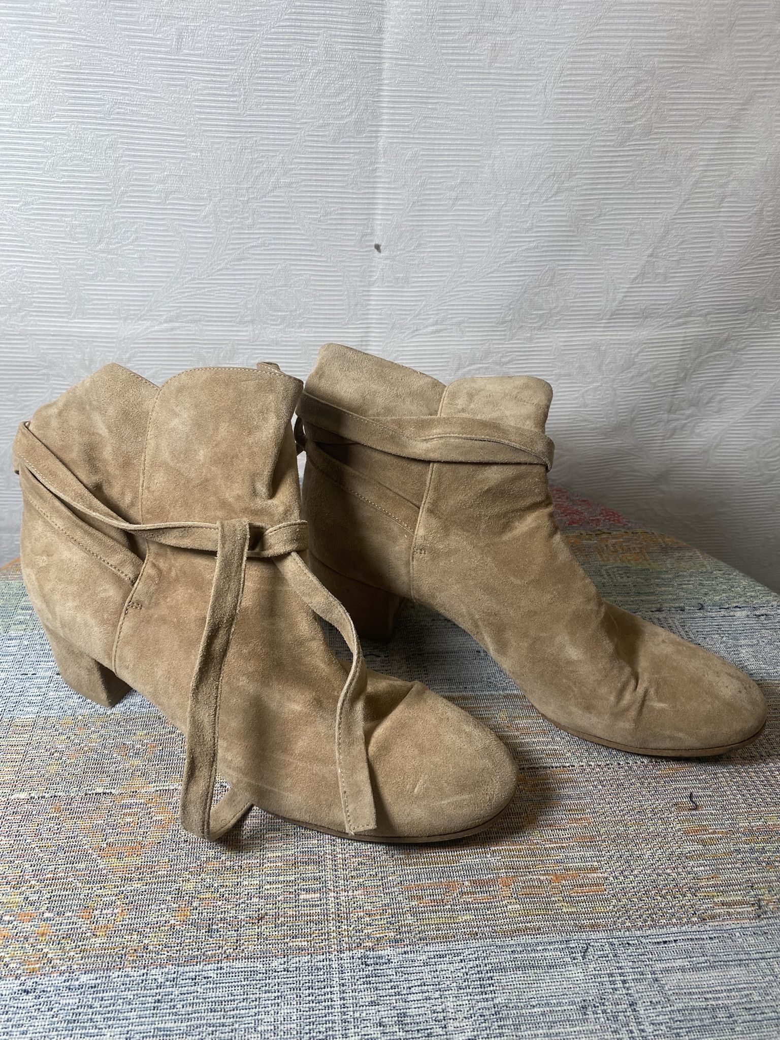 Gianvito Rossi Gianvito Rossi Wrap Ankle Boots Made in Italy EU 40 US 10 Size US 10 / IT 40 - 1 Thumbnail