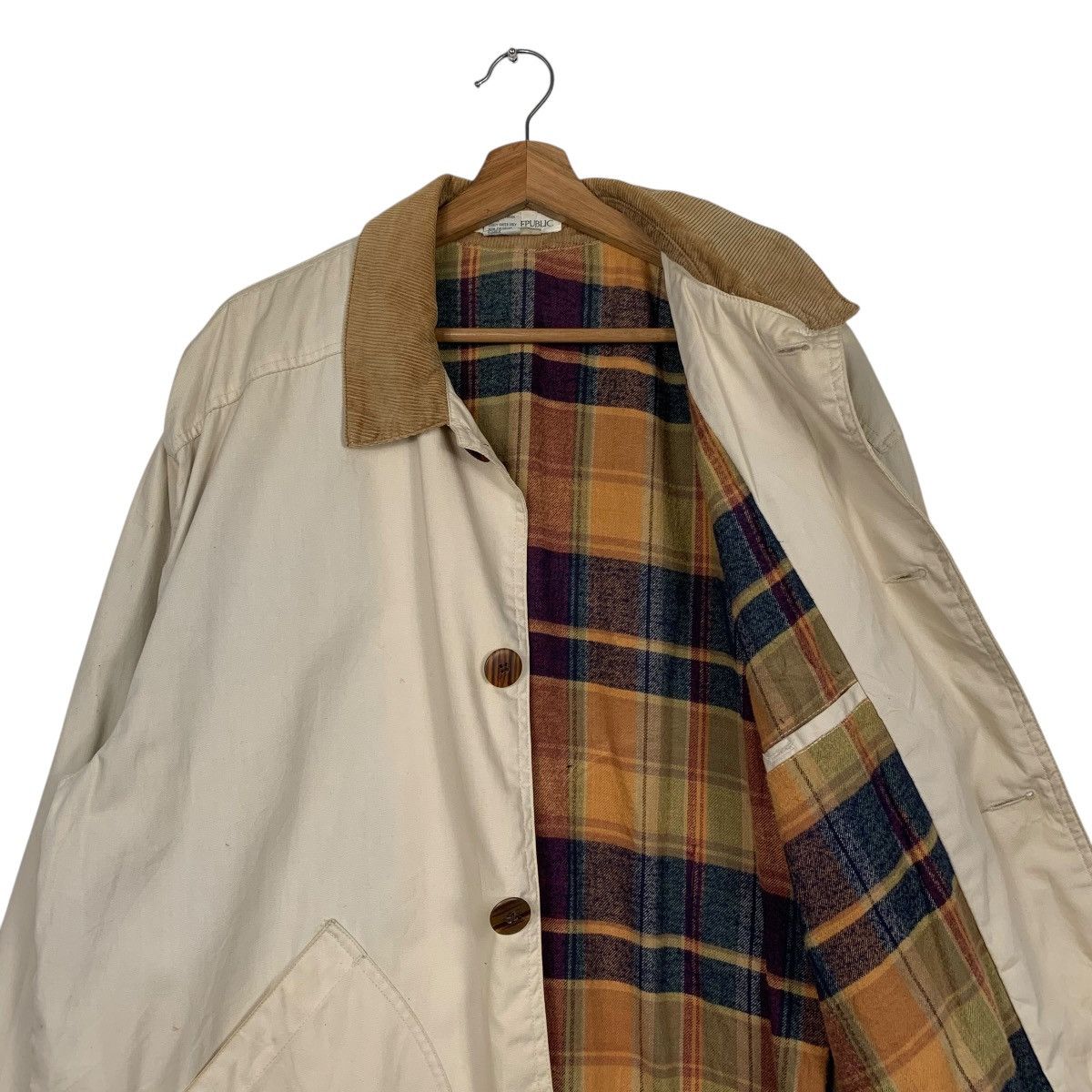 Banana Republic Vintage Banana Republic Chore Jacket Size US L / EU 52-54 / 3 - 10 Thumbnail