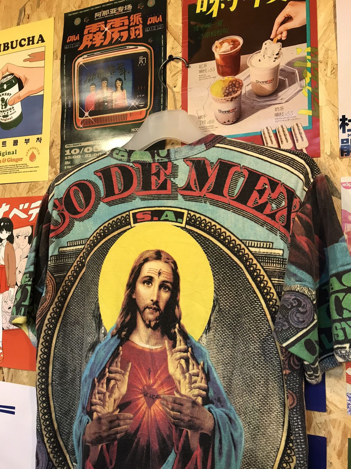 Other Cowboy & Angels Art Jesus Tee Shirt Size US M / EU 48-50 / 2 - 6 Thumbnail