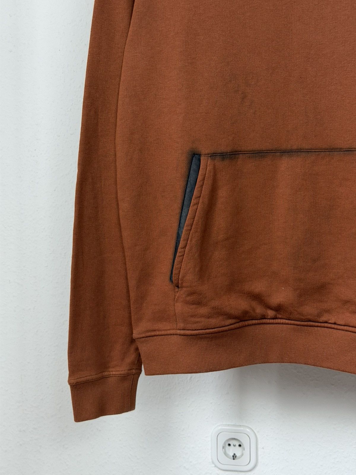 Hermes Hermès Brown Sweatshirt XL Front Pocket Long Sleeve Pullover Size US XL / EU 56 / 4 - 7 Thumbnail