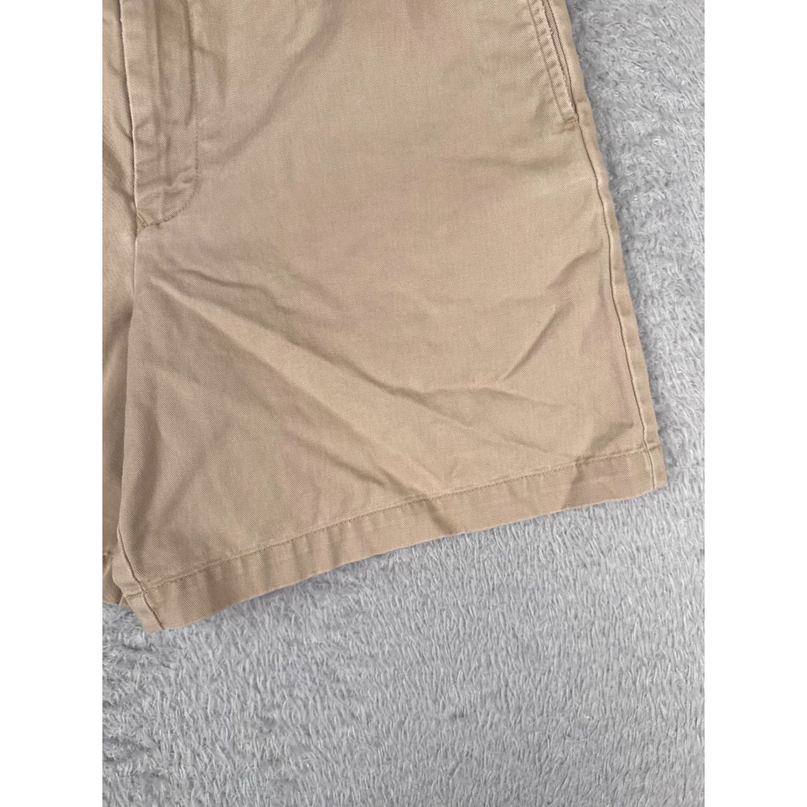 Polo Ralph Lauren Ralph Lauren Sport Shorts Women 12 Beige Chino Cotton Twill Knit Hike Camp 30x6 Size 34" / US 12 / IT 48 - 2 Thumbnail