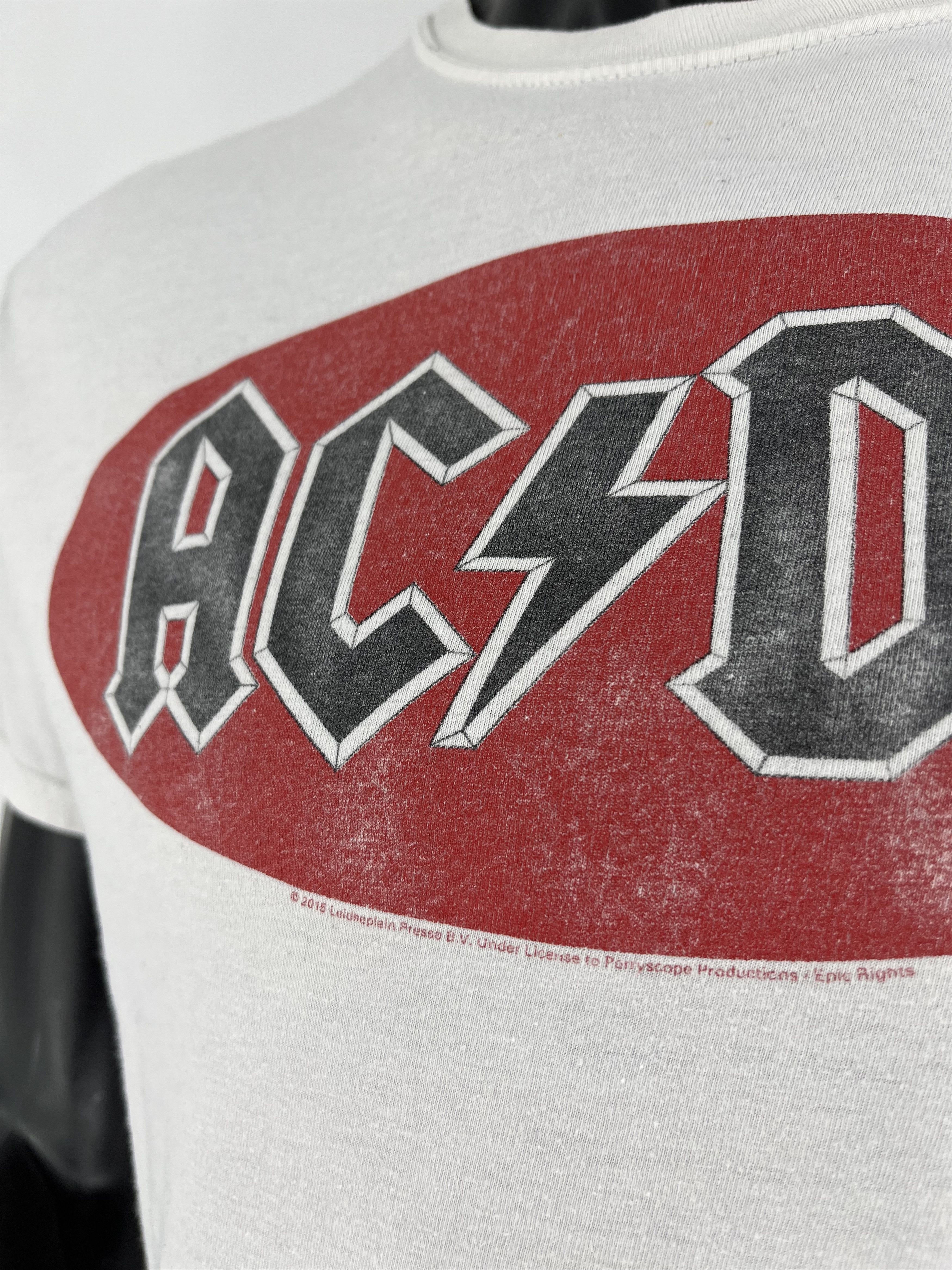 AC/DC Vintage T Shirt Ac/Dc Tee Big Logo Band Rock Tee 2015 Size US M / EU 48-50 / 2 - 8 Thumbnail