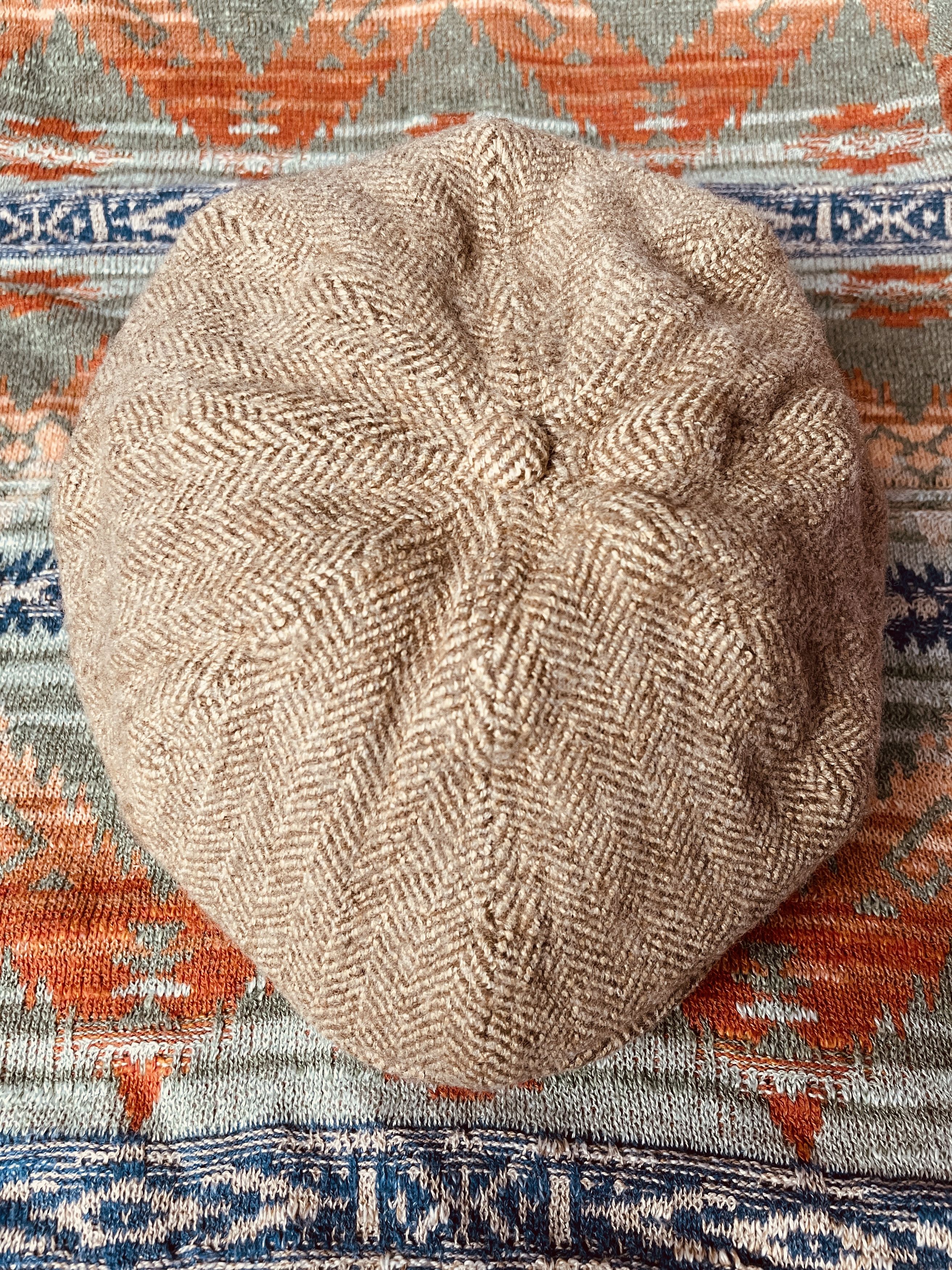 Polo RalphLauren Wool Classic Newsboy Cap Flat Peaked Hat