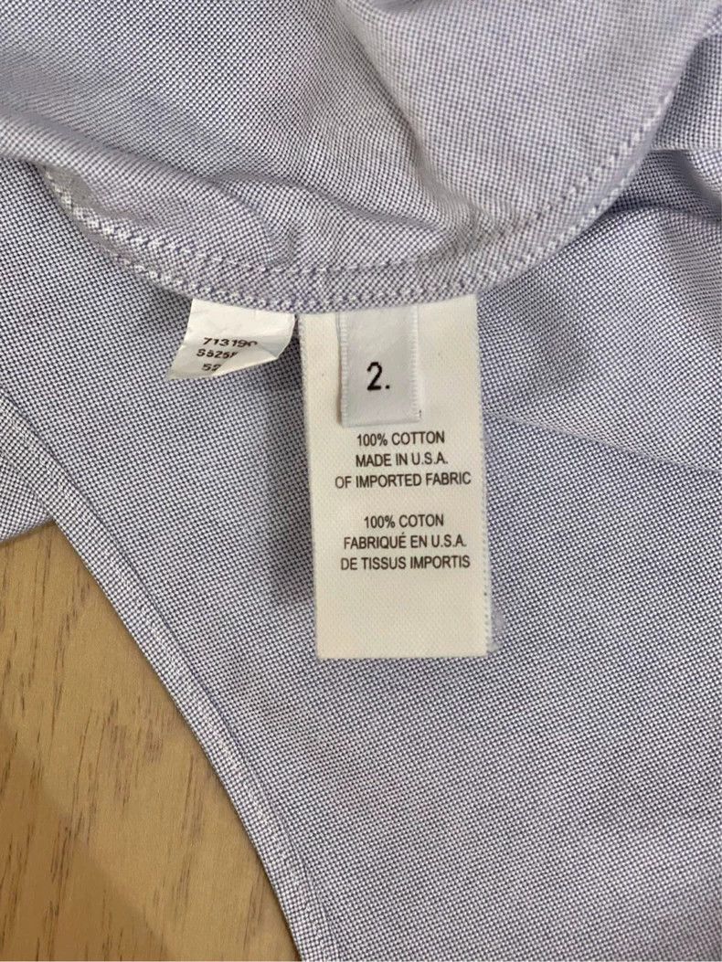 Thom Browne Thom browne Light blue striped shirt 2504-Nextarrow Size US M / EU 48-50 / 2 - 7 Thumbnail