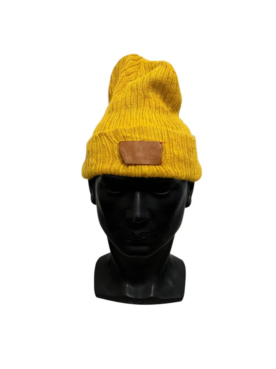 Japanese Brand Japanese Brand global Work Plain Beanie Hats Size ONE SIZE - 1 Thumbnail