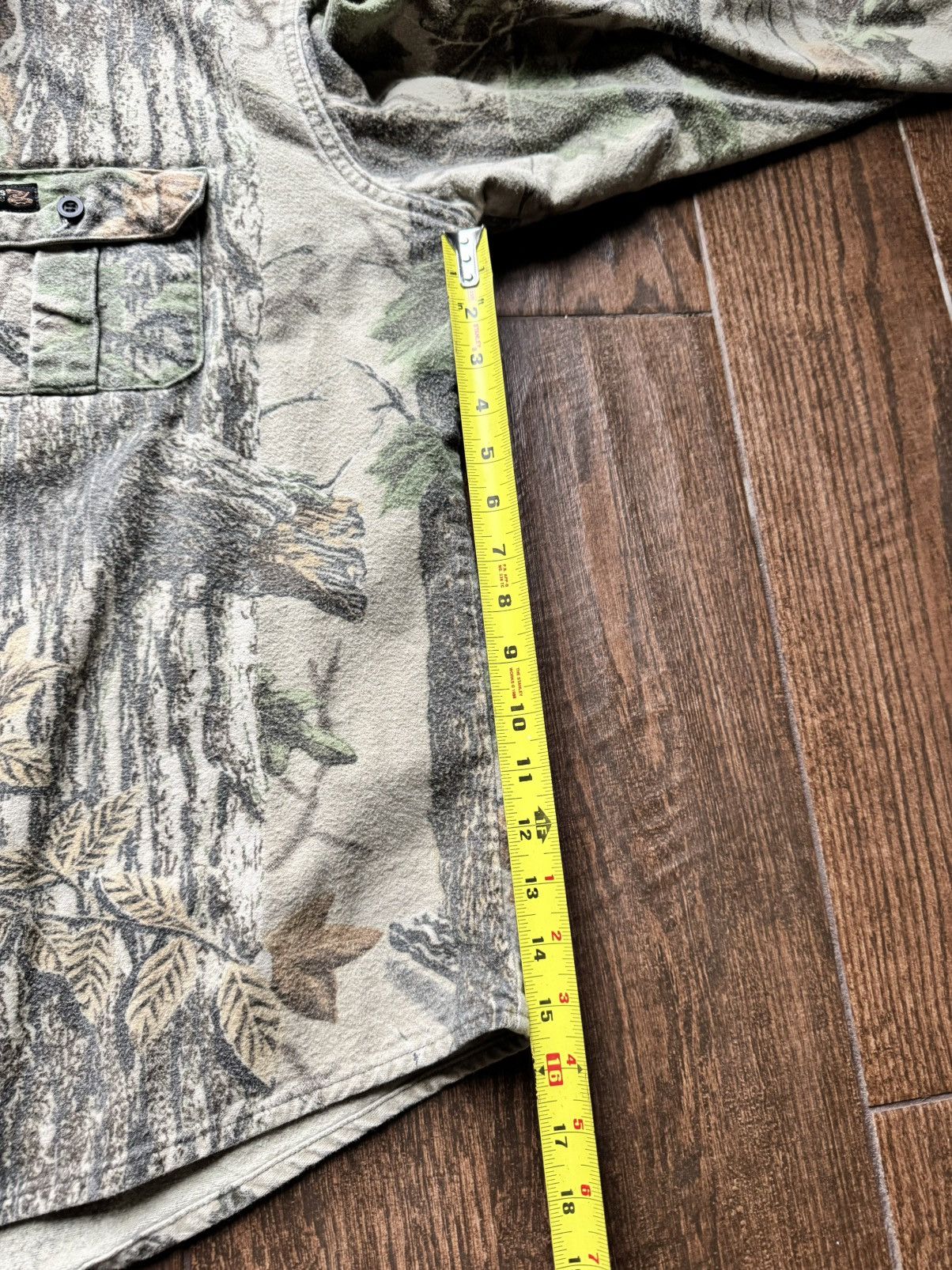 Vintage Vintage Rattlers Brand Chamois Shirt Mens XL? Camouflage Size US XL / EU 56 / 4 - 4 Thumbnail