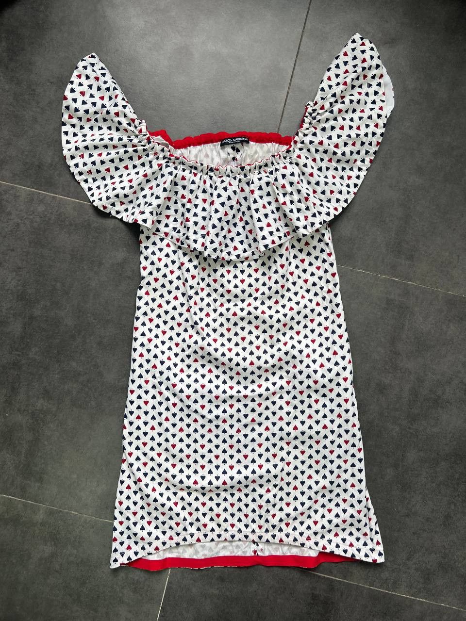 Dolce & Gabbana Dolce & Gabbana D&G 2000s vintage Y2K archive card dress Size M / US 6-8 / IT 42-44 - 1 Thumbnail