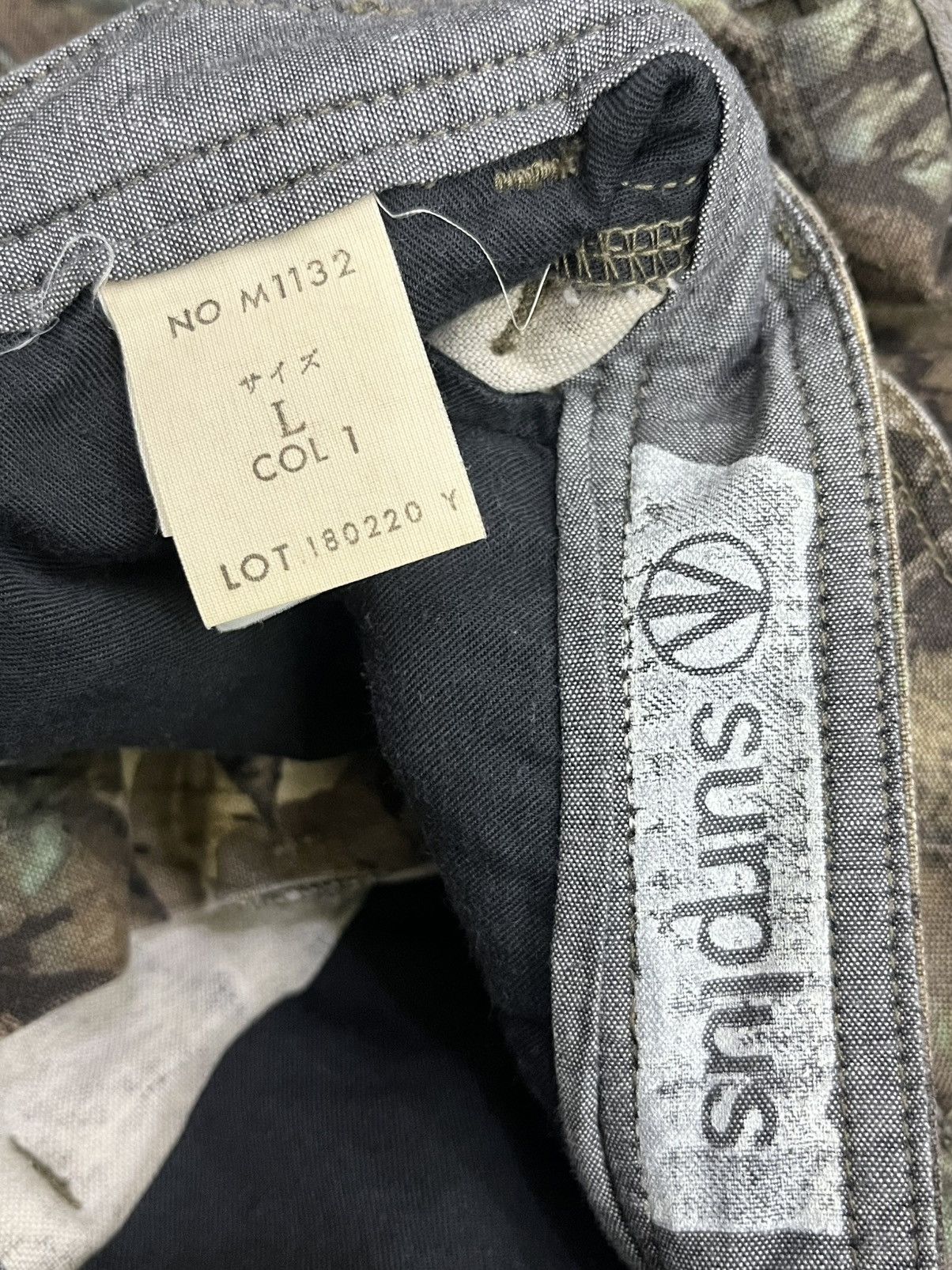 Japan Blue Vintage Blueway Surplus Realtree Camo Cargo Shorts Size US 30 / EU 46 - 8 Thumbnail