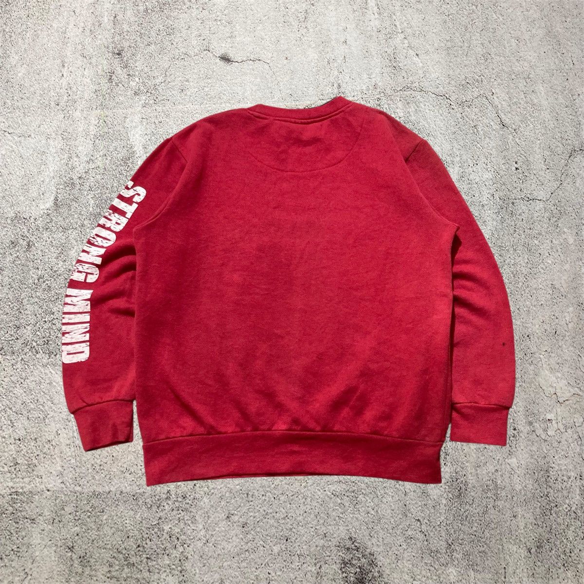 Japanese Brand 2000s Seven Zero One Poem Logo Punk Style Crewneck Red Size US M / EU 48-50 / 2 - 8 Thumbnail