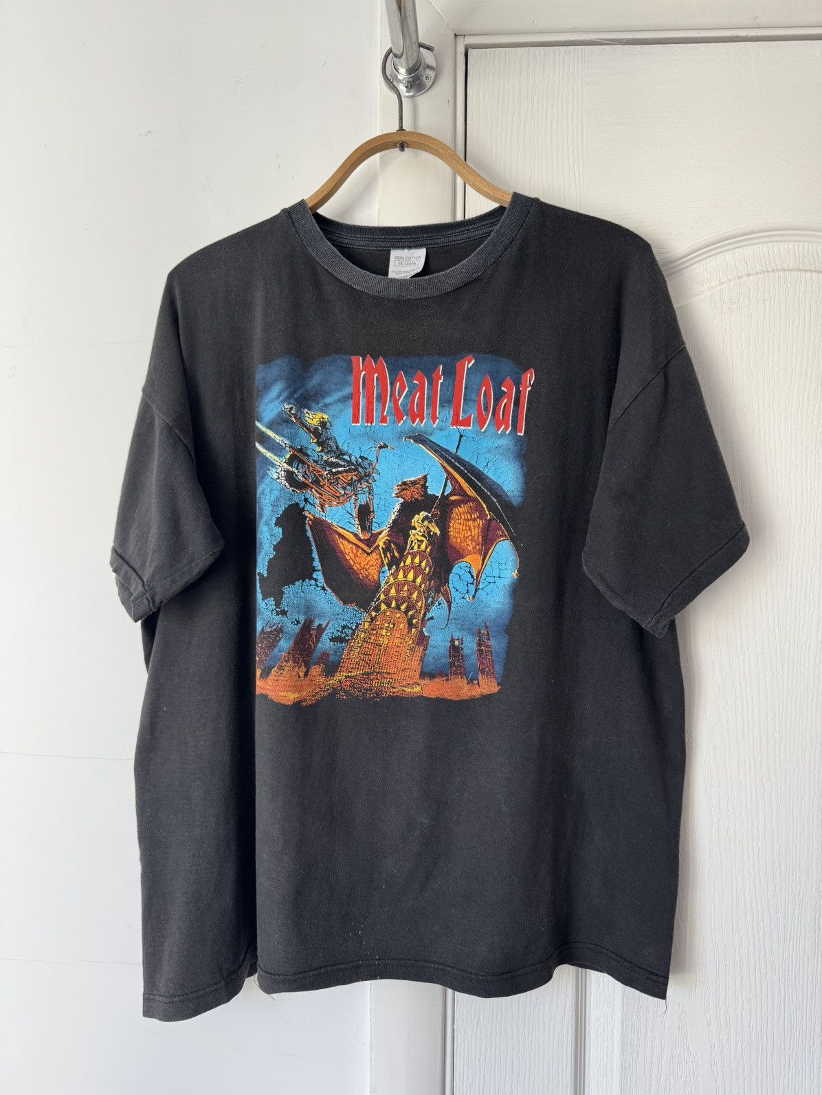Band Tees Vintage 90s Meat Loaf Everything Louder Band T Shirt Size US L / EU 52-54 / 3 - 1 Thumbnail
