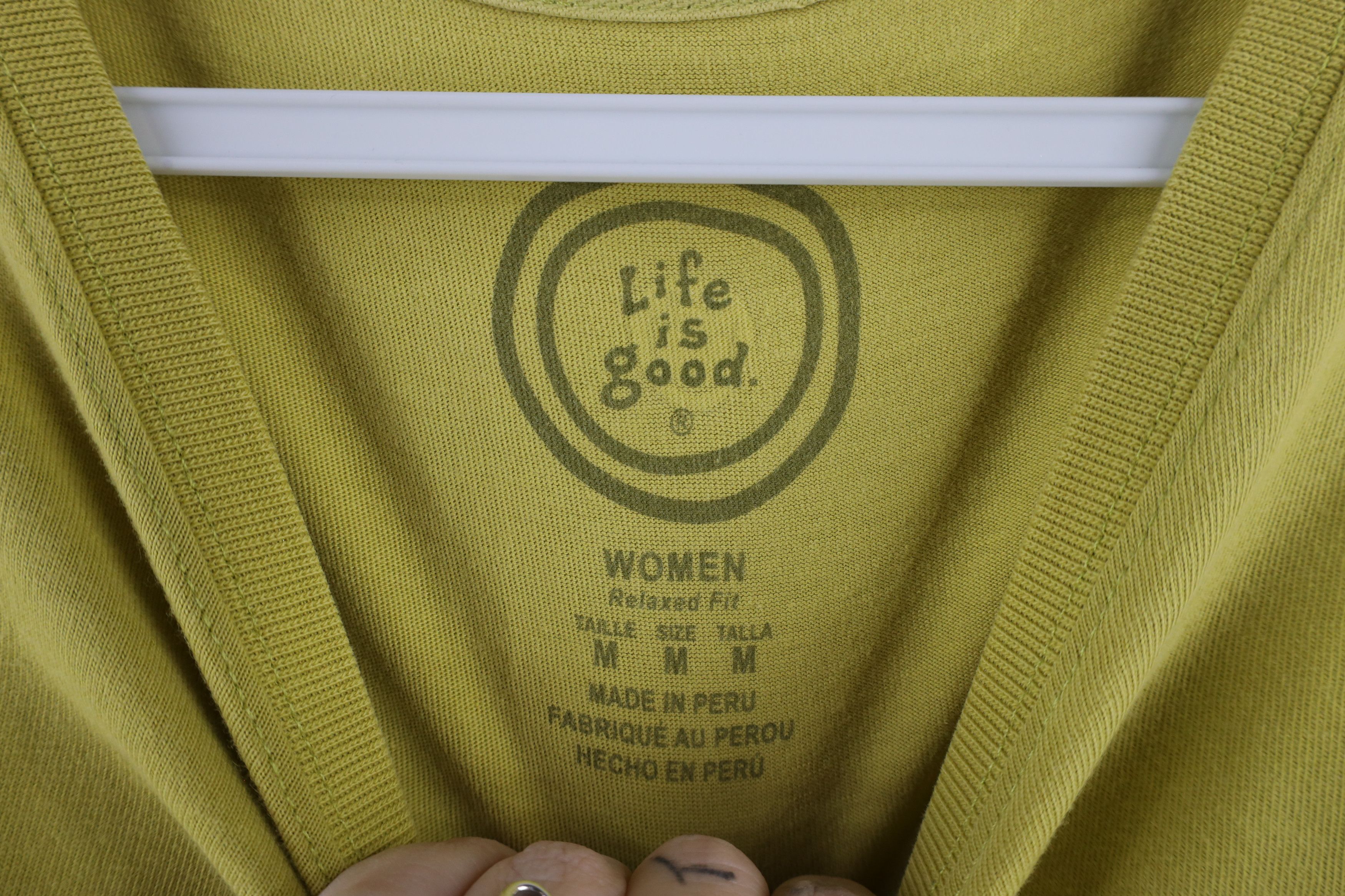 Life is Good × Vintage Vintage Life Is Good Common Coffee Long Sleeve T-Shirt Size M / US 6-8 / IT 42-44 - 7 Thumbnail