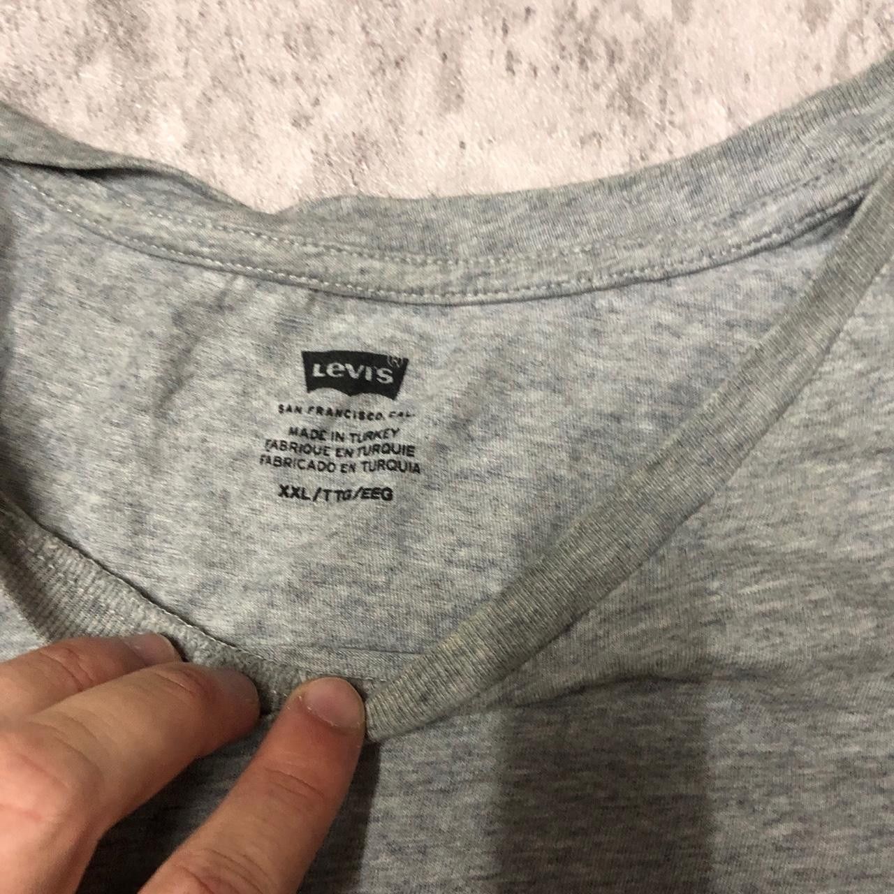 Levi's Grey Levi's T-shirt #casualwear Size US XXL / EU 58 / 5 - 3 Thumbnail