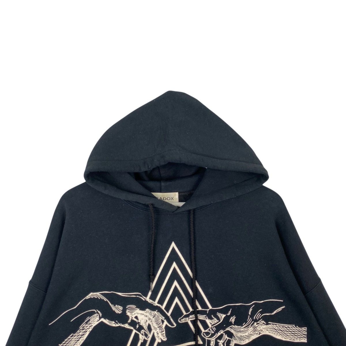 Designer × Vintage Vintage Paradox Hoodie Sweater Navy Blue Jumper Size XL Size US M / EU 48-50 / 2 - 4 Thumbnail