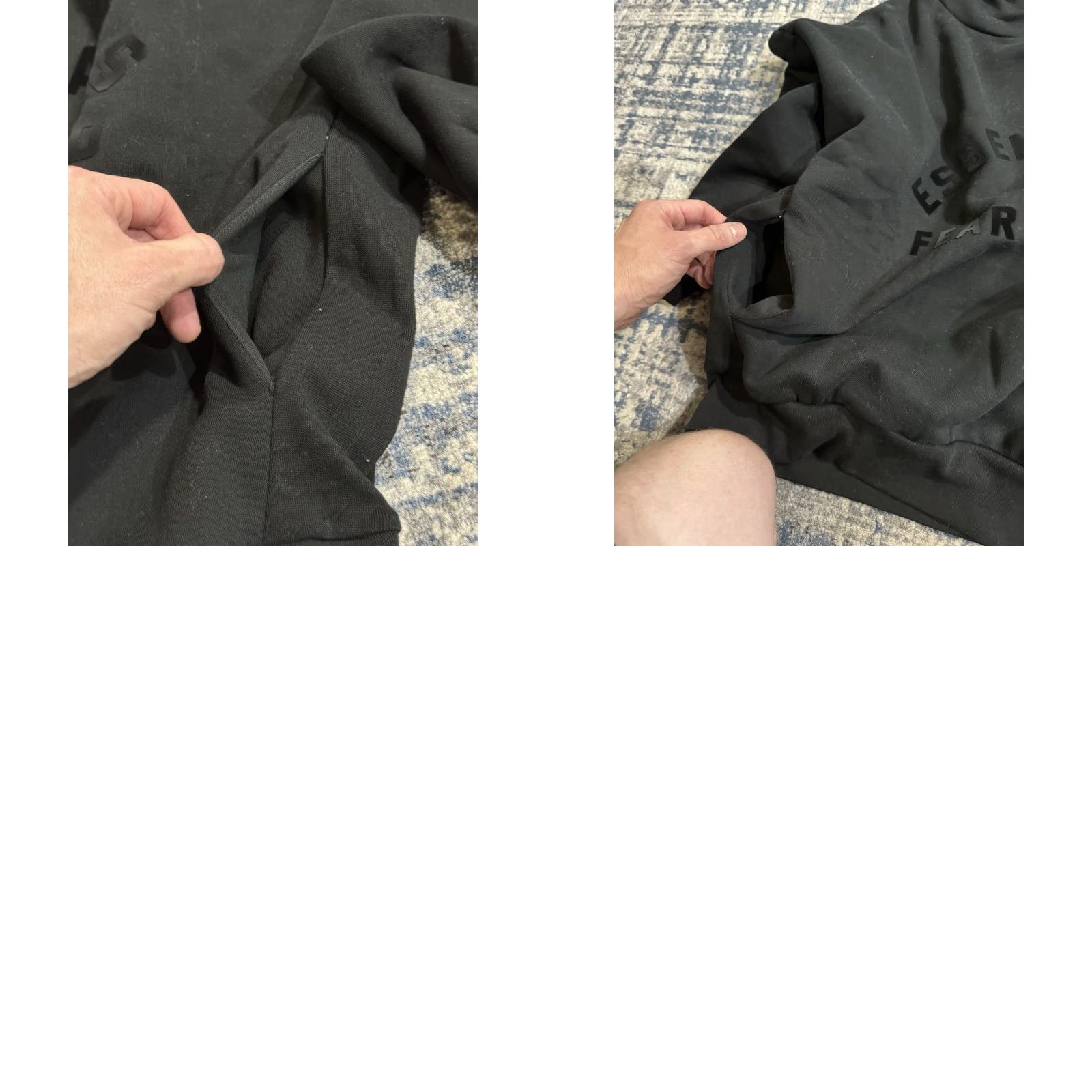 Essentials Fear of God Essentials Hoodie Men Hoodie S Jet Black Pullover OverSized Hooded Pockets NWT Brand New Size US S / EU 44-46 / 1 - 8 Thumbnail