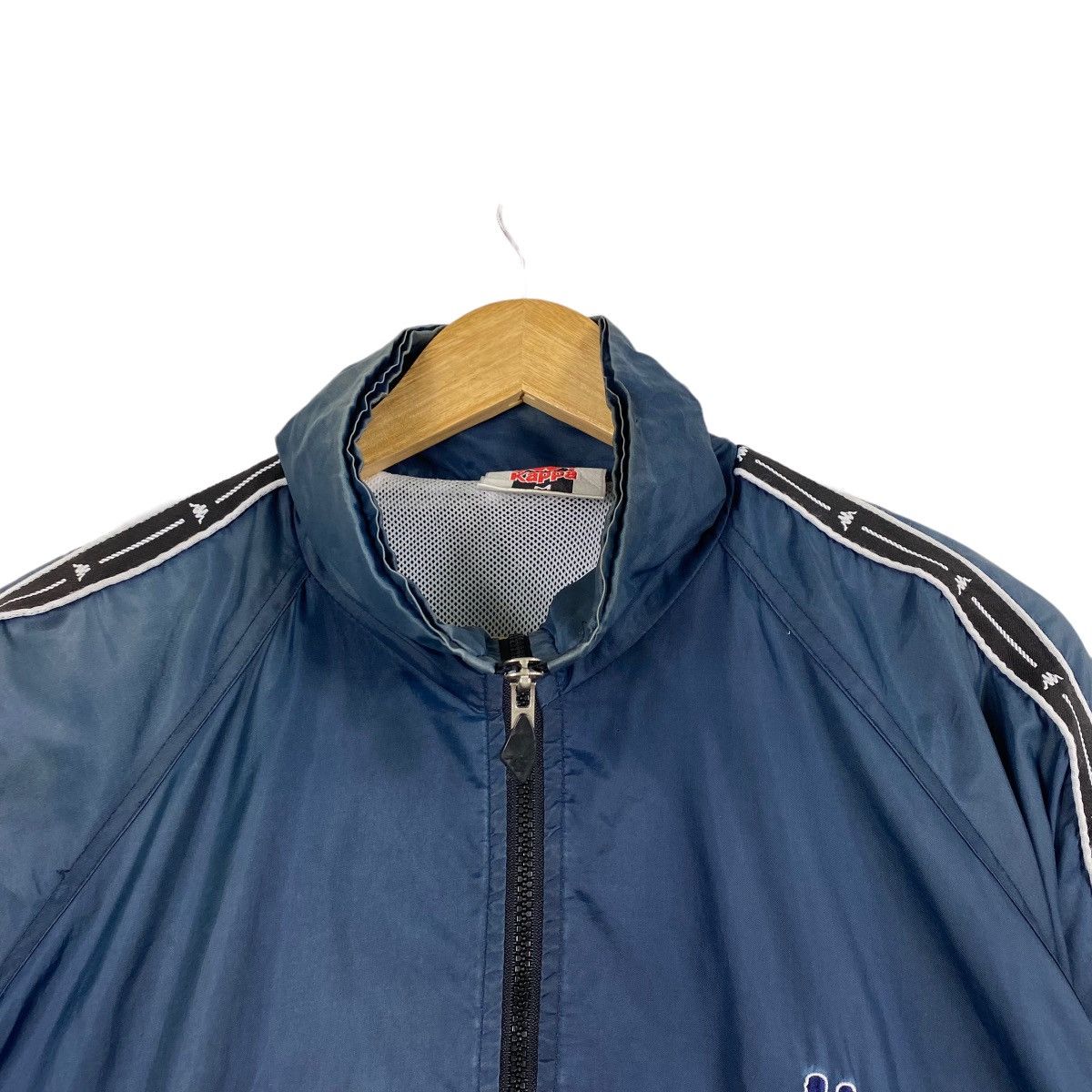 Japanese Brand Vintage 90s Kappa Big Logo Windbreaker Jacket Size US L / EU 52-54 / 3 - 4 Thumbnail