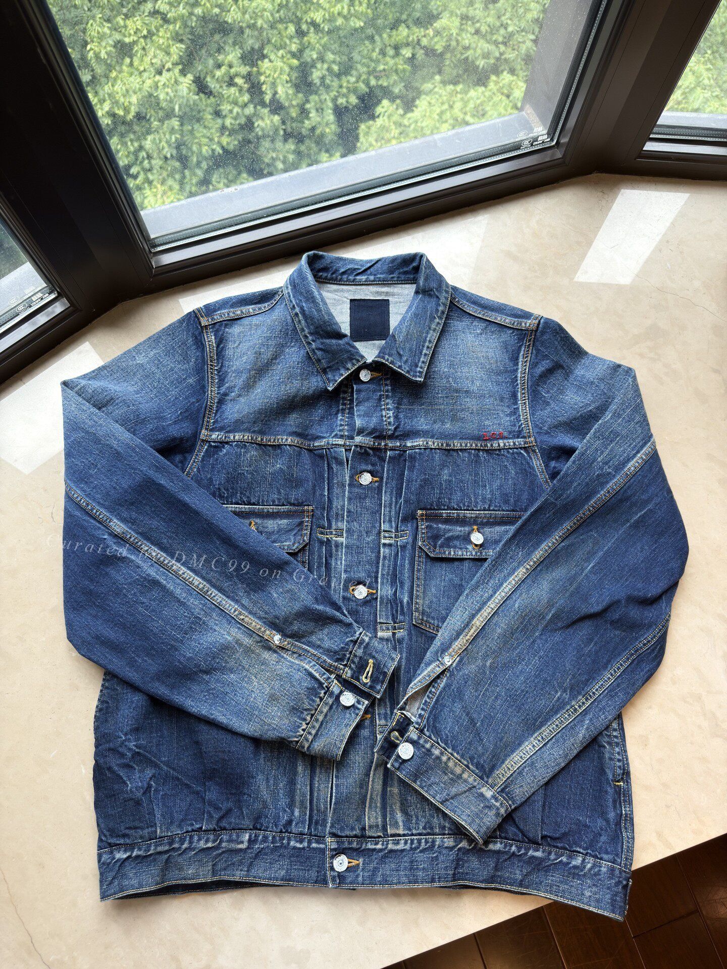 Visvim Visvim 101 Jkt Jumbo Dry Denim Jacket Size US XXL / EU 58 / 5 - 1 Thumbnail