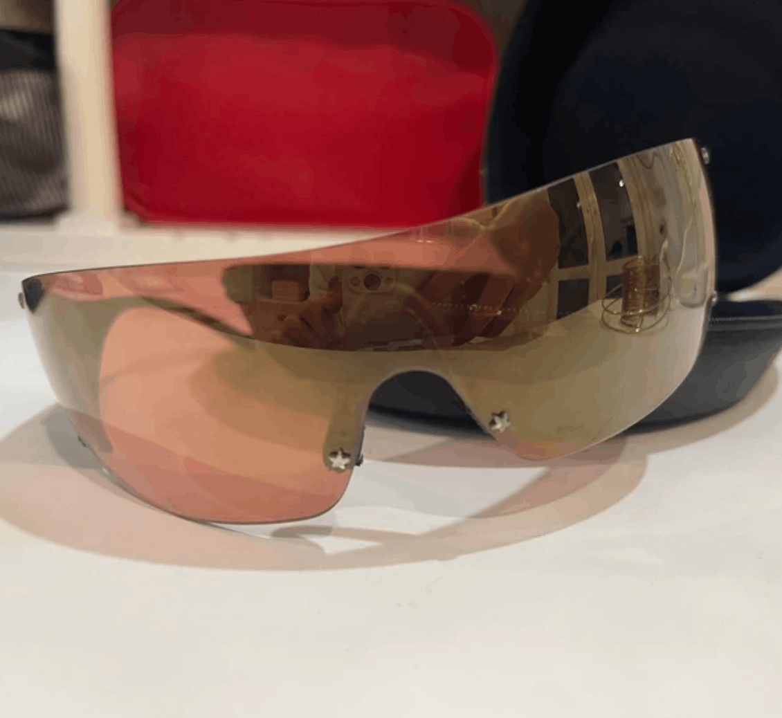 Dior DIOR Sunglasses Ski Mask Wrap Shield Logo Golf Pop Size ONE SIZE - 2 Thumbnail
