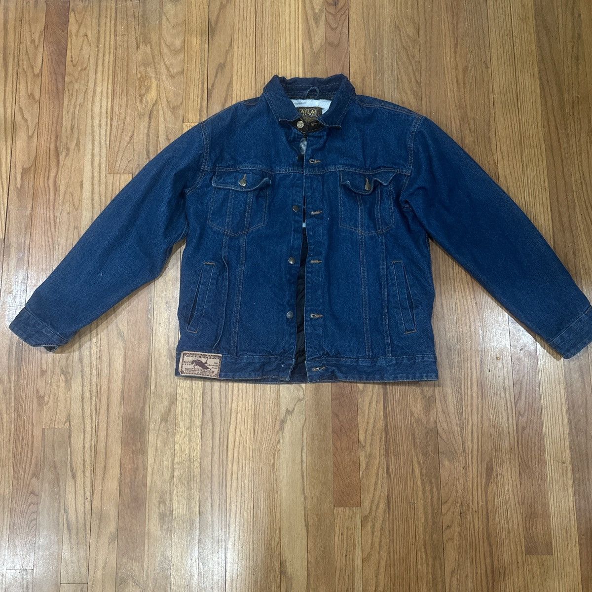 atlast&co スポーツジャケット butcher products デニム Yahoo!オークション -「atlast&co ジャケット」(男性用