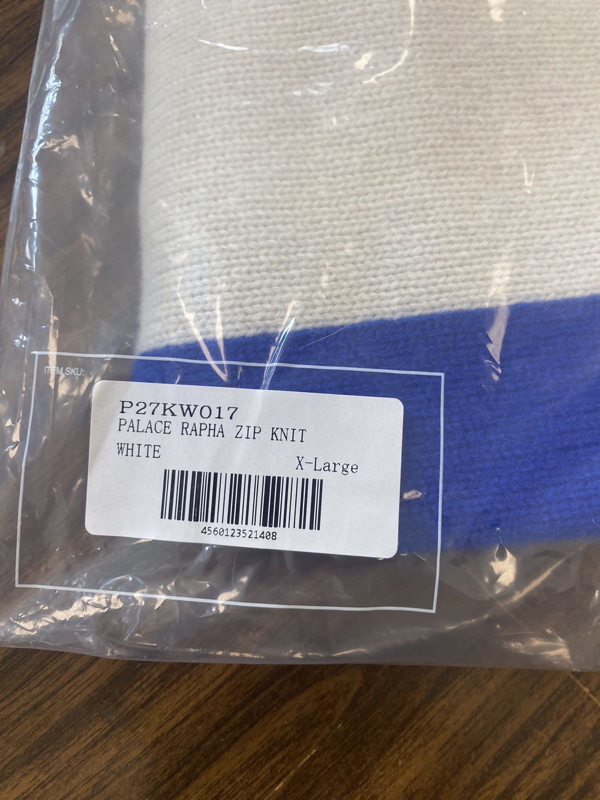 Palace Palace Rapha Zip Knit White size XL Size US XL / EU 56 / 4 - 3 Thumbnail
