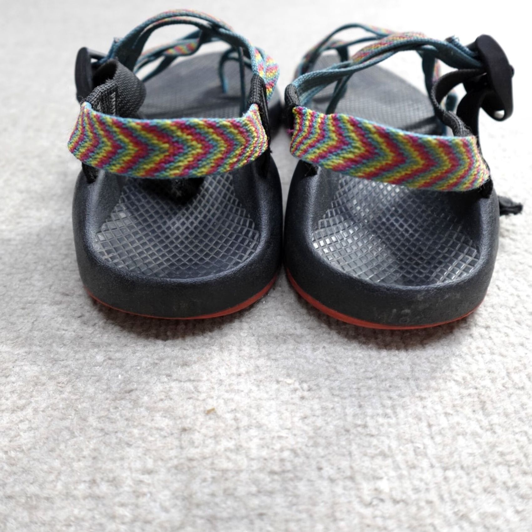 Chaco Chaco Womens Sandals 8 Blue Sport Hiking ZX/2 Vibram Sole Size US 8 / IT 38 - 4 Thumbnail