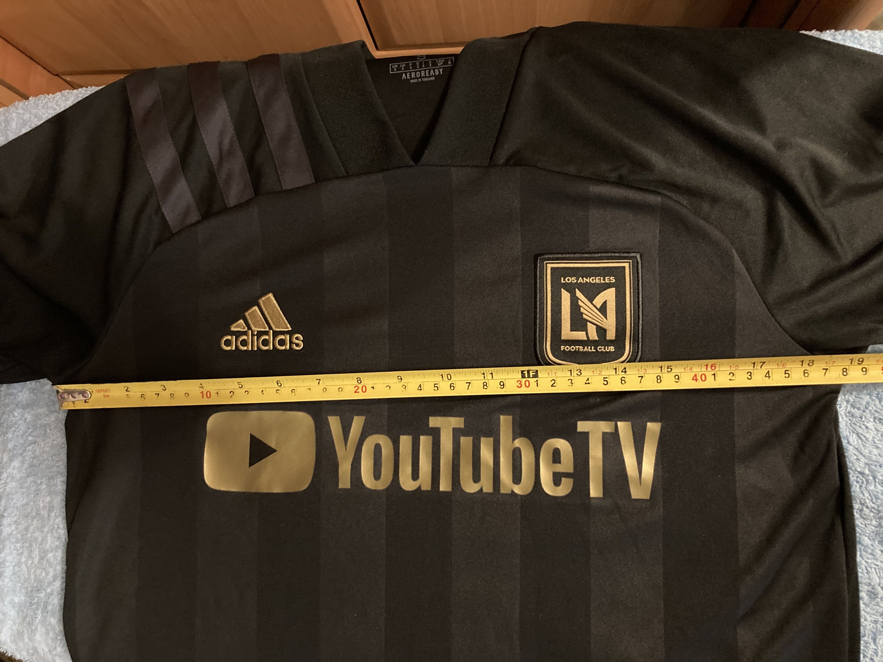 Adidas Adidas Los Angeles Football Club Jersey, AEROREADY Size US S / EU 44-46 / 1 - 11 Thumbnail