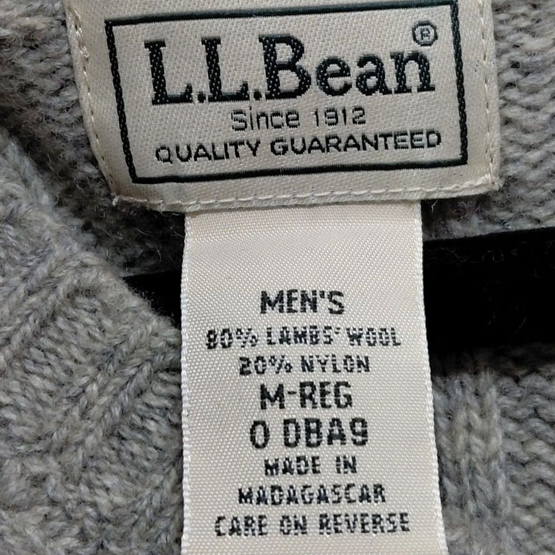 Vintage L.L.Bean Vest Womens M Gray Lambswool Knit Solid Sleeveless Size Size M / US 6-8 / IT 42-44 - 4 Thumbnail
