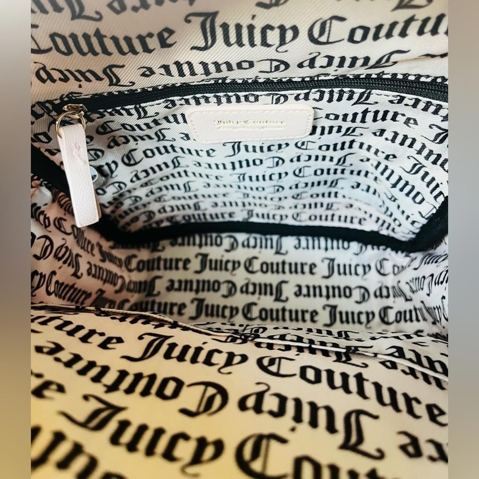 Juicy Couture Jeans Juicy Couture Obsession Velvet Powder Blush Back Pack NWT Size ONE SIZE - 6 Thumbnail