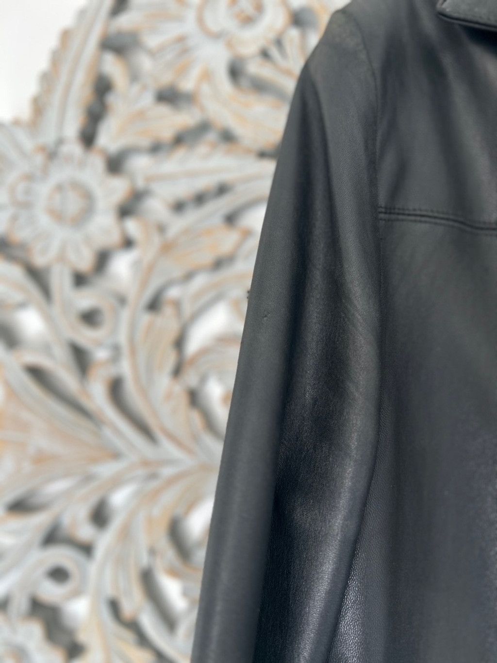 Danier vintage Danier Black Leather Jacket Size Large Size US L / EU 52-54 / 3 - 7 Thumbnail