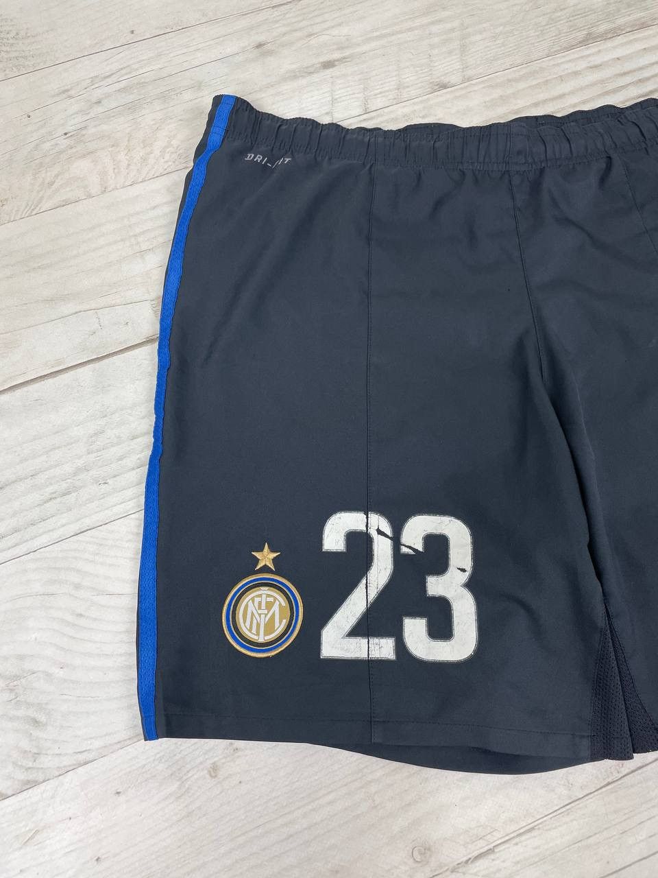 Nike Nike Inter Milan 2011 2012 Home Shorts Ranocchia #23 Size US 36 / EU 52 - 3 Thumbnail