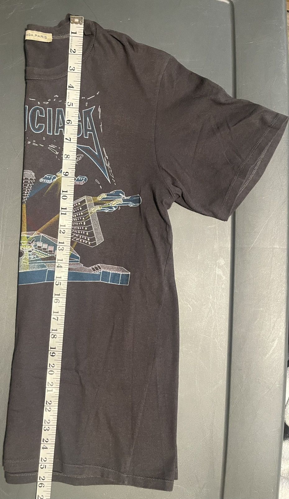 Balenciaga Balenciaga Metallica T-Shirt Size US S / EU 44-46 / 1 - 5 Thumbnail