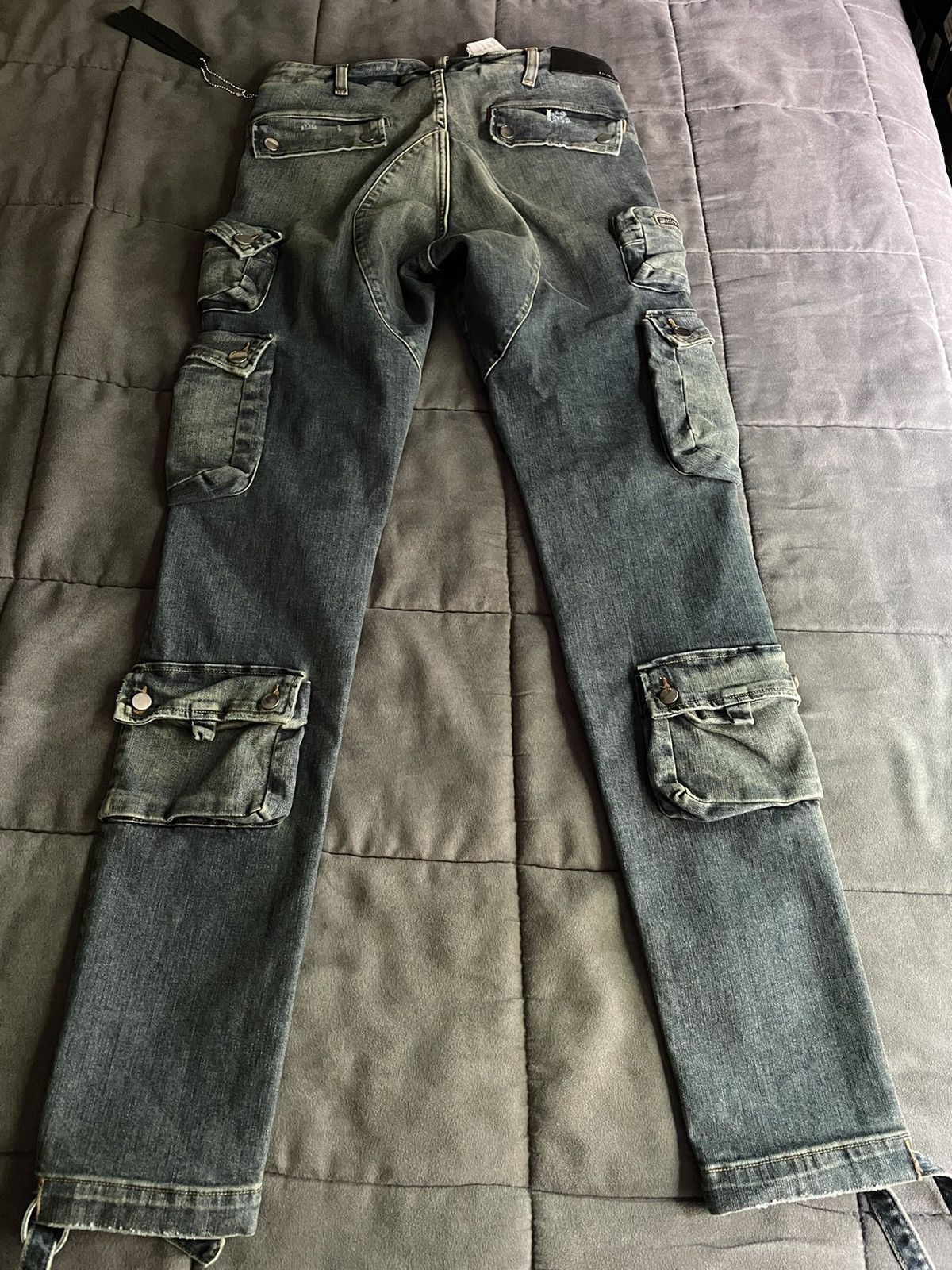 Amiri Amiri Cargo Pocket Jeans Size US 34 / EU 50 - 3 Thumbnail