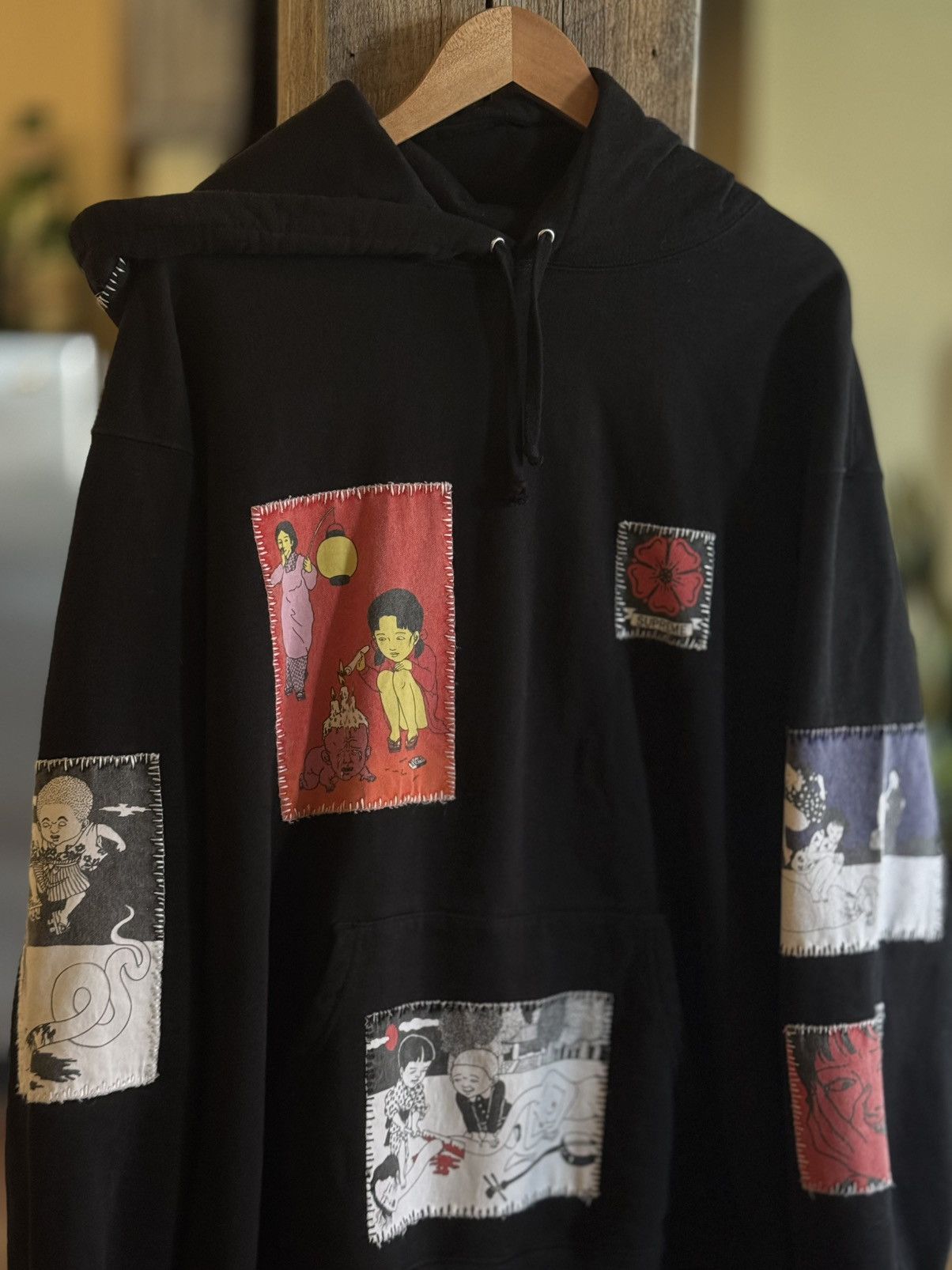 Supreme Toshio Saeki Hooded Sweatshirt Size US XL / EU 56 / 4 - 4 Thumbnail