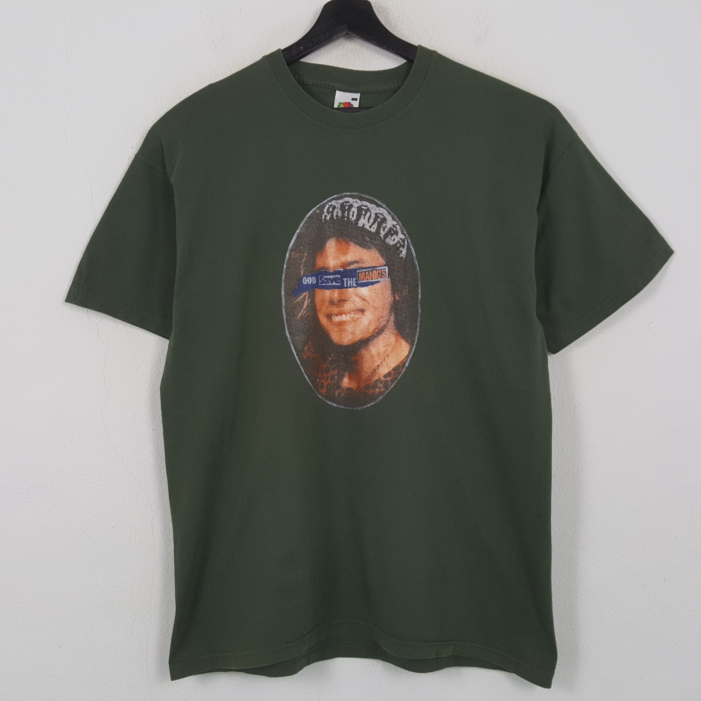 Vintage God Save The Manics Tshirt 32 Size US L / EU 52-54 / 3 - 1 Thumbnail